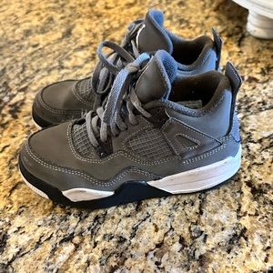 Grey nike Jordan’s toddler boy size 11 used